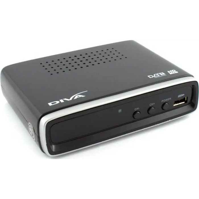 Decoder DIVA DVB-T STB 1306B - Адаптери<<<Аксесоари за телевизори<<<Аксесоари<<<TechMart