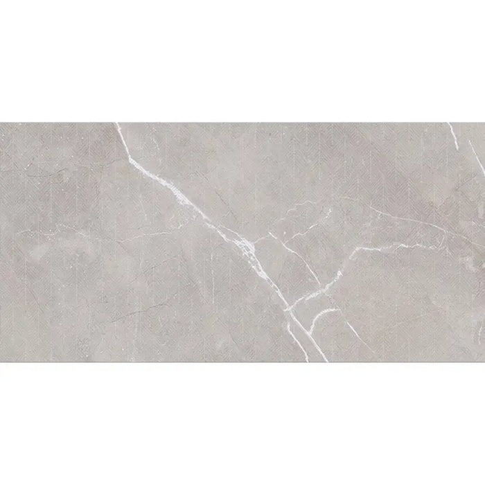 DECOR CERSANIT ASSIER GRAY 29.7X60 CM - Стенни плочки и декорация<<<Плочки и лайстни<<<Баня<<<Praktiker&&&Стенни плочки
