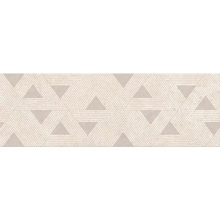 DECOR CERSANIT FERNETTI STONE GEOMETRIC CREAM - Стенни плочки и декорация<<<Плочки и