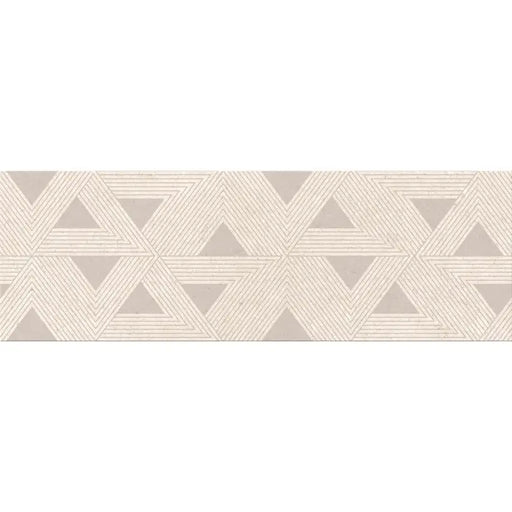 DECOR CERSANIT FERNETTI STONE GEOMETRIC CREAM - Стенни плочки и декорация<<<Плочки и