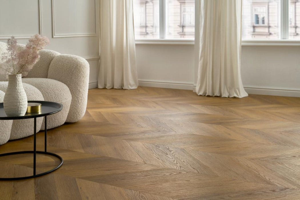 SPC FLOORING CHEVRON FRISCO OAK 4.5MM