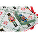 Decorative basket Home ESPRIT White Red Green Beige Nutcracker Christmas 30 x 30 x 8 cm (2 Units) - Декорация и