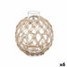 Decorative bauble Gift Decor Transparent Natural 18 x 20 x 18 cm 18 x 20 cm (6 Units) - Декорация и Осветление<<<Дом