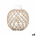 Decorative bauble Gift Decor Transparent Natural 21 x 23 cm 21 x 23 x 21 cm (4 Units) - Декорация и Осветление<<<Дом