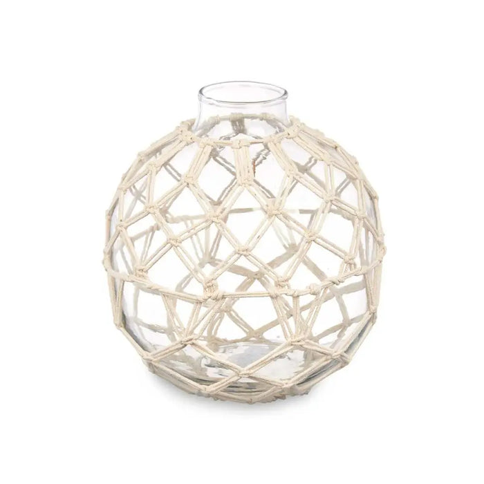 Decorative bauble Gift Decor White Transparent 18 x 20 x 18 cm 18 x 20 cm (6 Units) - Декорация и Осветление<<<Дом