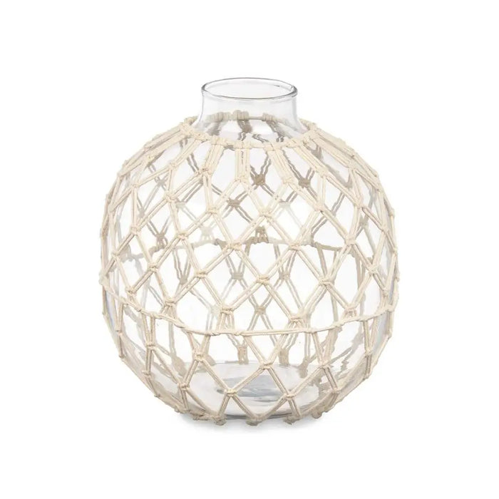Decorative bauble Gift Decor White Transparent 21 x 23 cm 21 x 23 x 21 cm (4 Units) - Декорация и Осветление<<<Дом