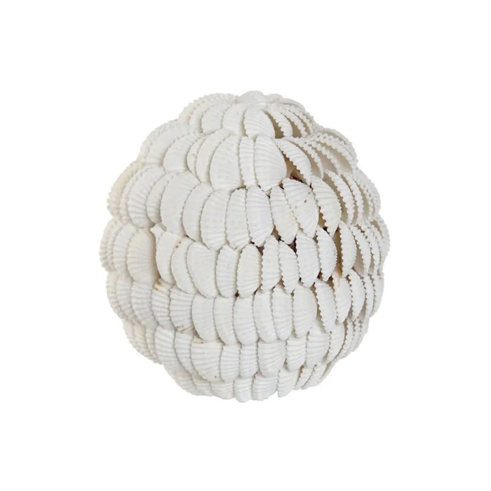 Decorative bauble Home ESPRIT White 9 x 9 x 9 cm - Декорация и Осветление<<<Дом Градина<<<BigBuy&&&Други артикули за
