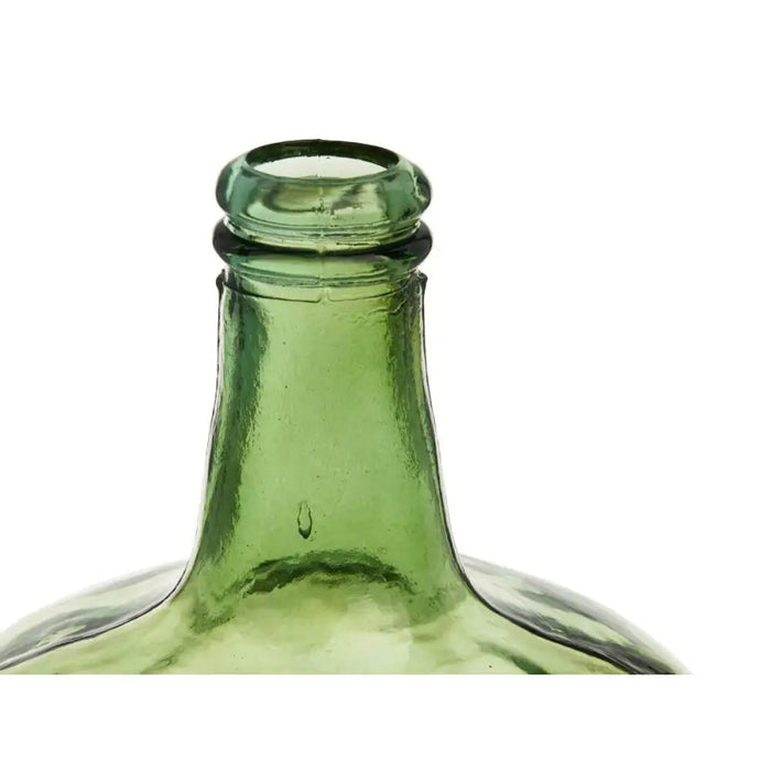Decorative bottle Gift Decor Green Smooth 8 L 22 x 37,5 x 22 cm Decoration (2 Units) - Декорация и Осветление<<<Дом
