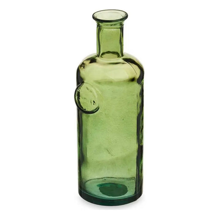 Decorative bottle Gift Decor Stamp Green 11,7 x 33,5 x 11,7 cm Decoration (6 Units) - Декорация и Осветление<<<Дом