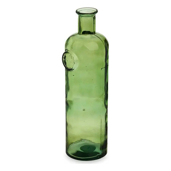 Decorative bottle Gift Decor Stamp Green 14 x 44 x 13 cm Decoration (4 Units) - Декорация и Осветление<<<Дом