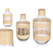 Decorative bottle Gift Decor Transparent Natural 18 x 34 x 18 cm (4 Units) - Декорация и Осветление<<<Дом