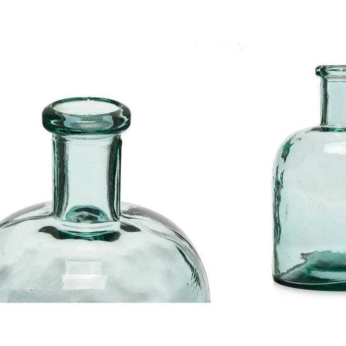 Decorative bottle Gift Decor Transparent Width 2,25 L 15 x 24 x 15 cm 15 x 24,5 x 15 cm Decoration (6 Units)