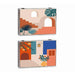 Decorative box DKD Home Decor Multicolour MDF Wood Modern Counter (2 Units) - Декорация и Осветление<<<Дом