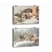 Decorative box DKD Home Decor Multicolour MDF Wood Spa Counter (2 Units) - Декорация и Осветление<<<Дом