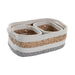 Decorative box DKD Home Decor Natural Fibre 33 x 23 x 13 cm - Декорация и Осветление<<<Дом Градина<<<BigBuy&&&Други