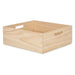 Decorative box Gift Decor Natural Pinewood Pine (4 Units) - Декорация и Осветление<<<Дом Градина<<<BigBuy&&&Други