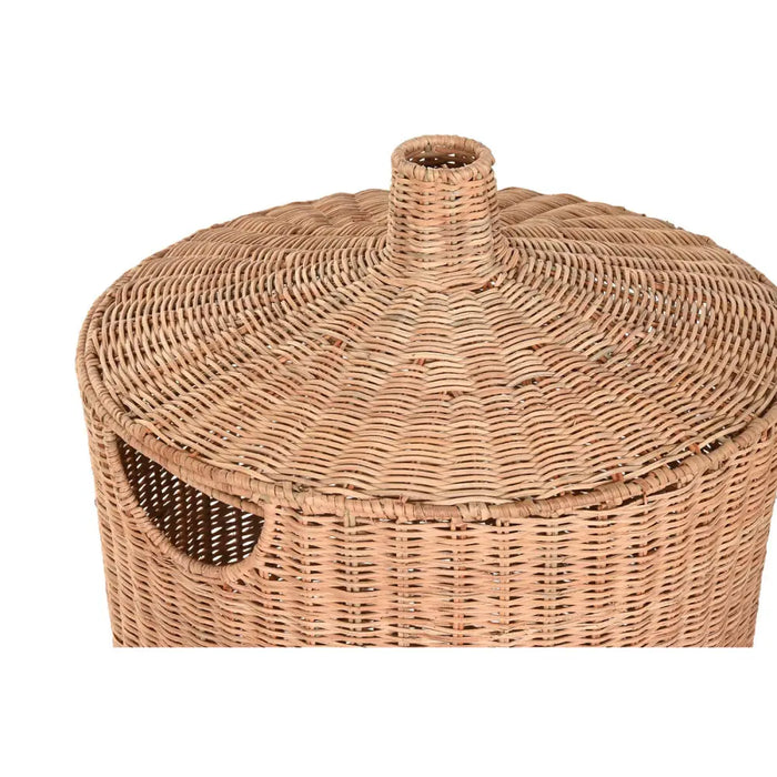 Decorative box Home ESPRIT Natural Metal Tropical (2 Pieces) - Декорация и Осветление<<<Дом Градина<<<BigBuy&&&Други