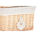 Decorative box Home ESPRIT Natural wicker Boho (2 Pieces) - Декорация и Осветление<<<Дом Градина<<<BigBuy&&&Други