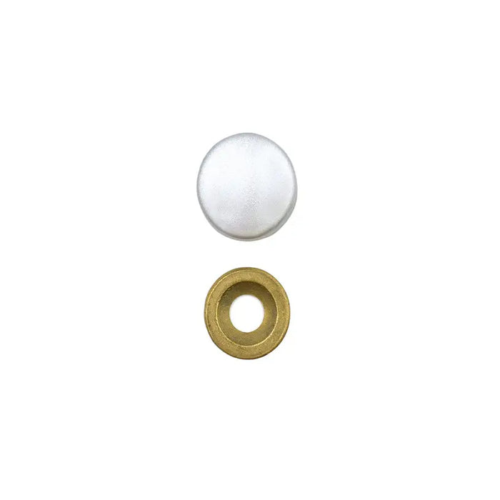 DECORATIVE CAP FOR SCREW CHROME MAT F20 MM 2 PCS X-IT - Мебелен обков<<<Мебели и обков<<<Мебели и