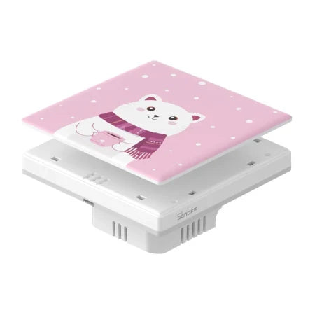 Decorative cover / cap for T5 SONOFF Cartoon 1C touch switch - Accessories<<<Smart Home<<<InnproXML