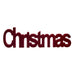 Decorative Figure Christmas 11 x 2,5 x 36,5 cm Red Wood - Декорация и Осветление<<<Дом Градина<<<BigBuy&&&Коледни