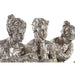 Decorative Figure DKD Home Decor 17 x 15 x 26 cm Lady Silver (3 Units) - Декорация и Осветление<<<Дом