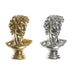 Decorative Figure DKD Home Decor 24,5 x 17,5 x 36 cm Silver Golden Bust Neoclassical (2 Units) - Декорация и