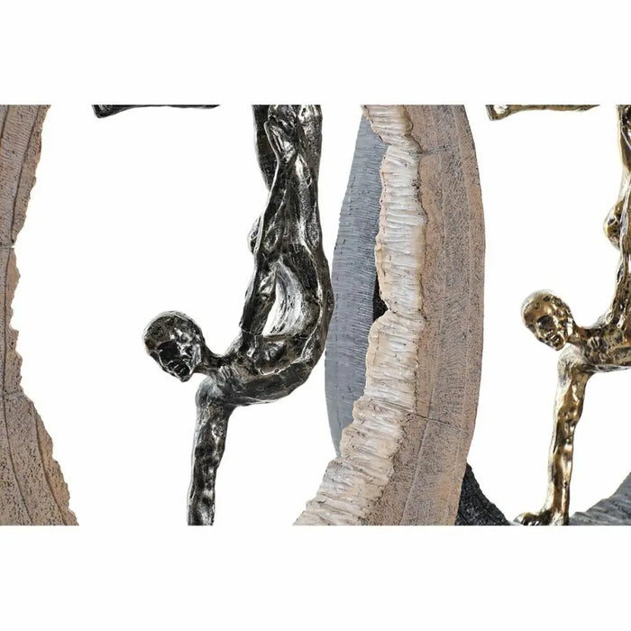 Decorative Figure DKD Home Decor 24 x 8 x 36 cm Black Golden (2 Units) - Декорация и Осветление<<<Дом
