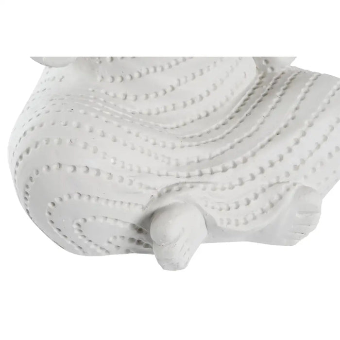 Decorative Figure DKD Home Decor 25,5 x 19 x 39 cm White Monk Oriental (2 Units) - Декорация и Осветление<<<Дом
