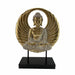 Decorative Figure DKD Home Decor 25 x 8 x 33 cm Black Golden Buddha Oriental - Декорация и Осветление<<<Дом