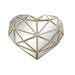 Decorative Figure DKD Home Decor 26 x 5 x 21 cm Heart Golden - Декорация и Осветление<<<Дом Градина<<<BigBuy&&&Други