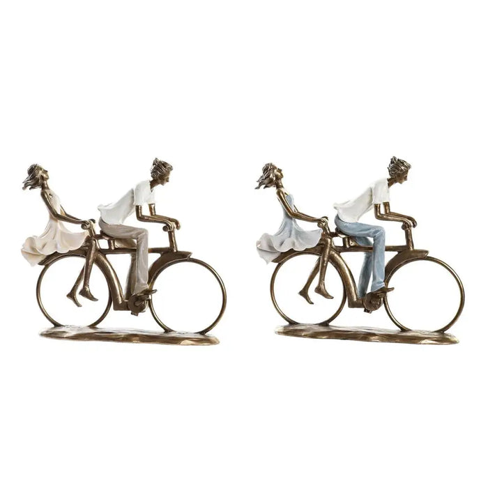 Decorative Figure DKD Home Decor 27 x 9,5 x 23 cm Copper Pair (2 Units) - Декорация и Осветление<<<Дом
