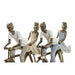 Decorative Figure DKD Home Decor 27 x 9,5 x 23 cm Copper Pair (2 Units) - Декорация и Осветление<<<Дом