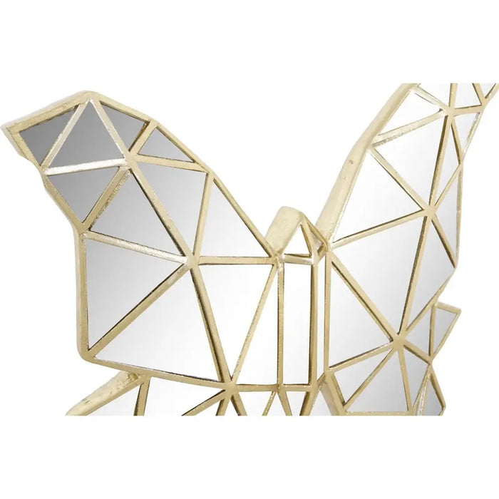 Decorative Figure DKD Home Decor 29,5 x 4 x 28,5 cm Golden Butterfly - Декорация и Осветление<<<Дом