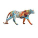 Decorative Figure DKD Home Decor 29,5 x 8,5 x 15 cm Leopard Multicolour Modern - Декорация и Осветление<<<Дом