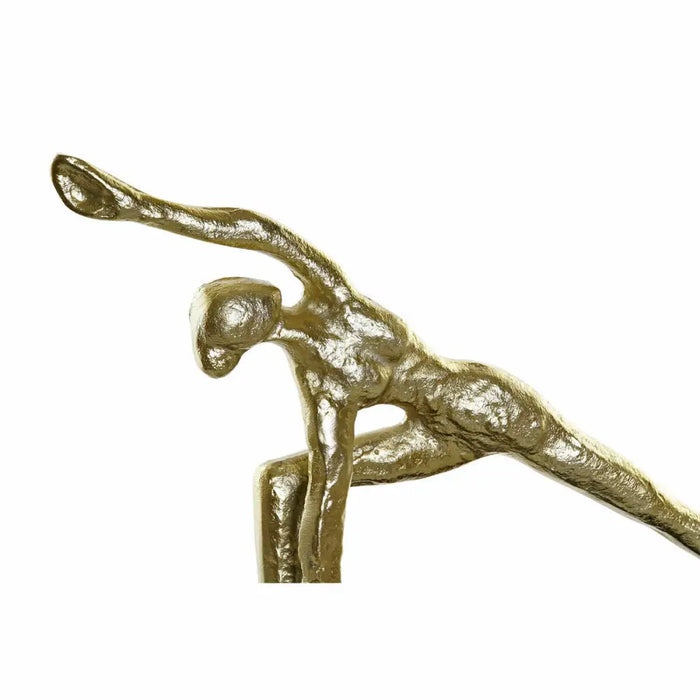 Decorative Figure DKD Home Decor 33 x 10 x 35 cm Black Golden Indian Man Yoga (3 Units) - Декорация и Осветление<<<Дом
