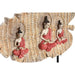 Decorative Figure DKD Home Decor 38 x 6 x 29,5 cm Red Buddha Green Oriental (2 Units) - Декорация и Осветление<<<Дом