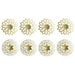 Decorative Figure DKD Home Decor (4 Pieces) (2 Units) (25 x 2 x 25 cm) - Декорация и Осветление<<<Дом