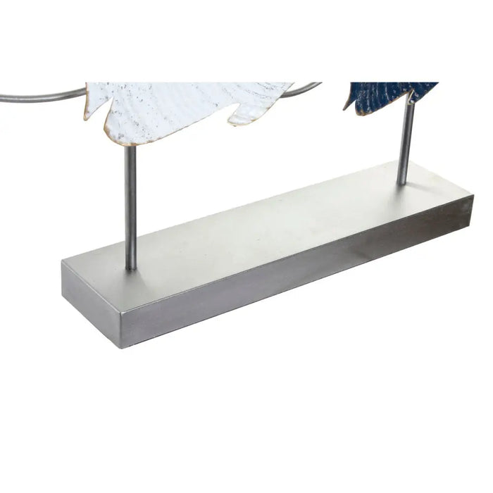 Decorative Figure DKD Home Decor 63 x 9 x 44 cm Grey Blue White Spirals (2 Units) - Декорация и Осветление<<<Дом