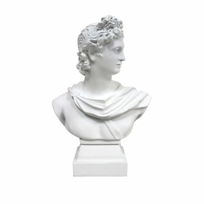 Decorative Figure DKD Home Decor Apollo White Neoclassical 13,7 x 7,5 x 19,5 cm - Декорация и Осветление<<<Дом