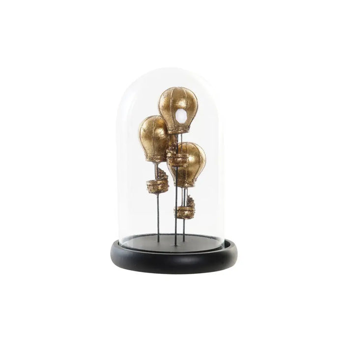 Decorative Figure DKD Home Decor Black Golden 14 x 14 x 22 cm - Декорация и Осветление<<<Дом Градина<<<BigBuy&&&Други