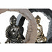 Decorative Figure DKD Home Decor Black Golden Buddha Oriental 20,8 x 6 x 18,5 cm (2 Units) - Декорация и