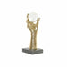 Decorative Figure DKD Home Decor Black Golden Hand 13,5 x 13,5 x 36 cm - Декорация и Осветление<<<Дом