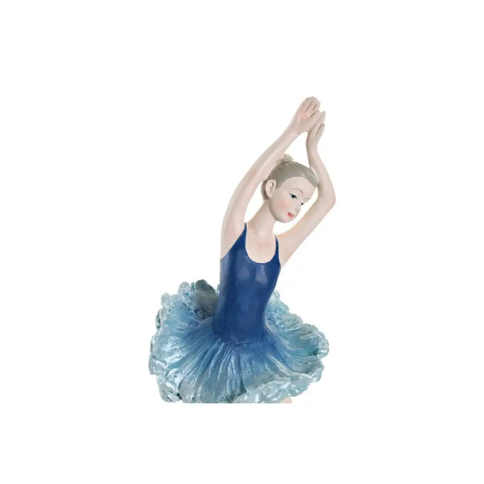 Decorative Figure DKD Home Decor Blue Romantic Ballet Dancer 11 x 6 x 23 cm - Декорация и Осветление<<<Дом