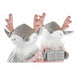 Decorative Figure DKD Home Decor Christmas Animal Polyester Deer (14 x 17 x 28 cm) (2 Units) - Декорация и