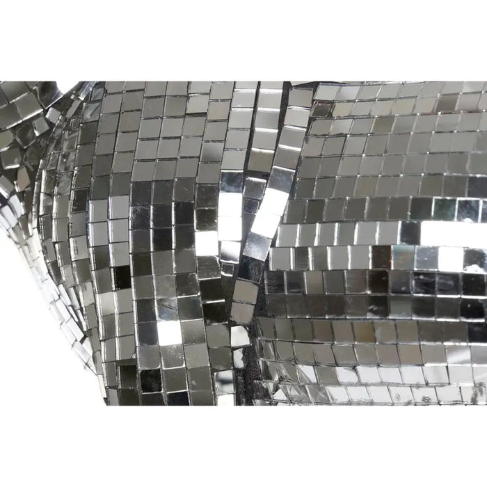 Decorative Figure DKD Home Decor English Silver Bulldog Resin Modern (45,5 x 21,5 x 25 cm) - Декорация и