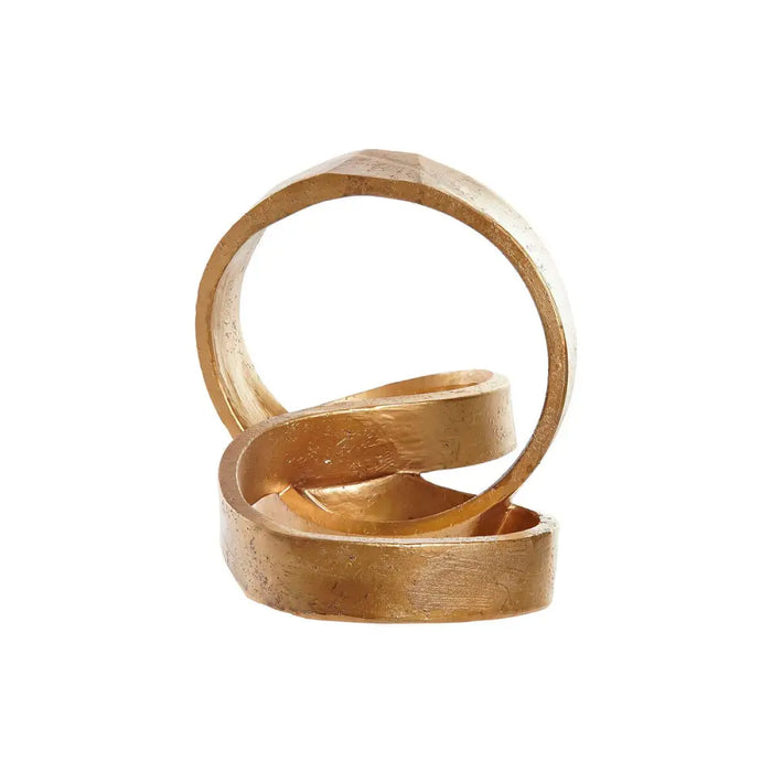 Decorative Figure DKD Home Decor Golden Abstract 24 x 16 x 18 cm - Други артикули за декорация<<<Декорация и