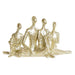 Decorative Figure DKD Home Decor Golden Family 21 x 8 x 12 cm - Декорация и Осветление<<<Дом Градина<<<BigBuy&&&Други