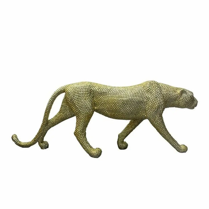 Decorative Figure DKD Home Decor Golden Leopard 120 x 23 x 44 cm - Декорация и Осветление<<<Дом