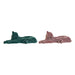 Decorative Figure DKD Home Decor Green Light Pink Tiger 36 x 17,5 x 13,3 cm (2 Units) - Декорация и Осветление<<<Дом